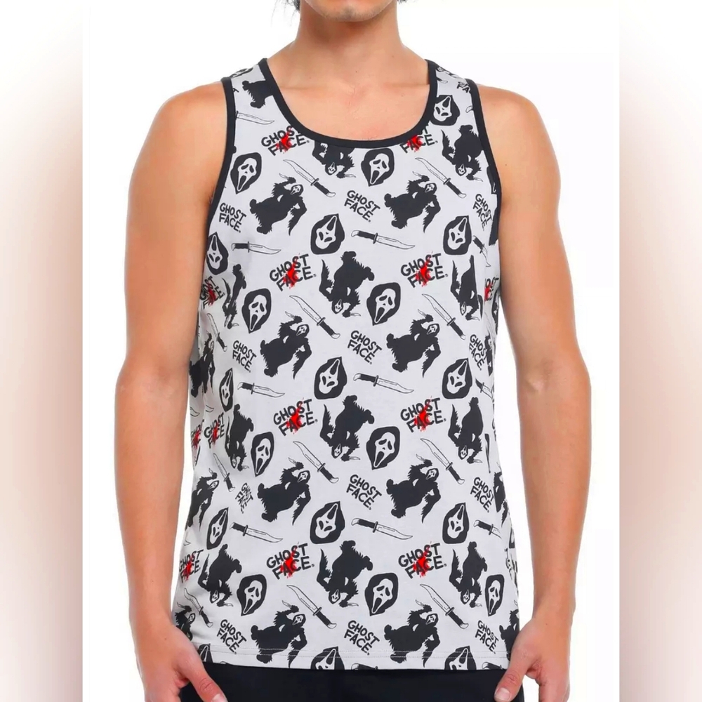 Scream GhostFace Tank Top